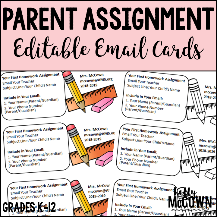 How to write an email to a teacher from a parent picture