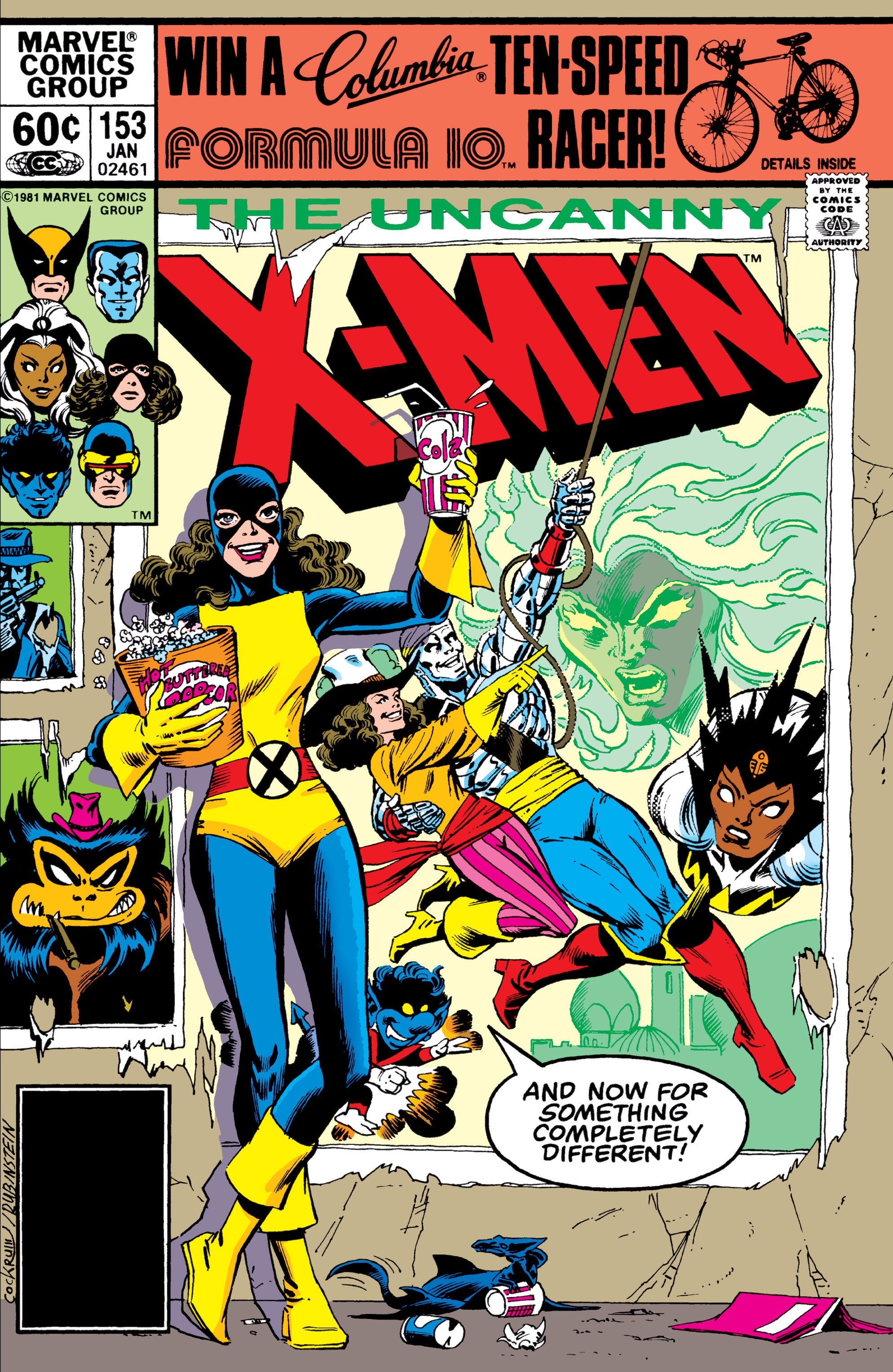 Read online Uncanny X-Men (1963) comic -  Issue #153 - 1