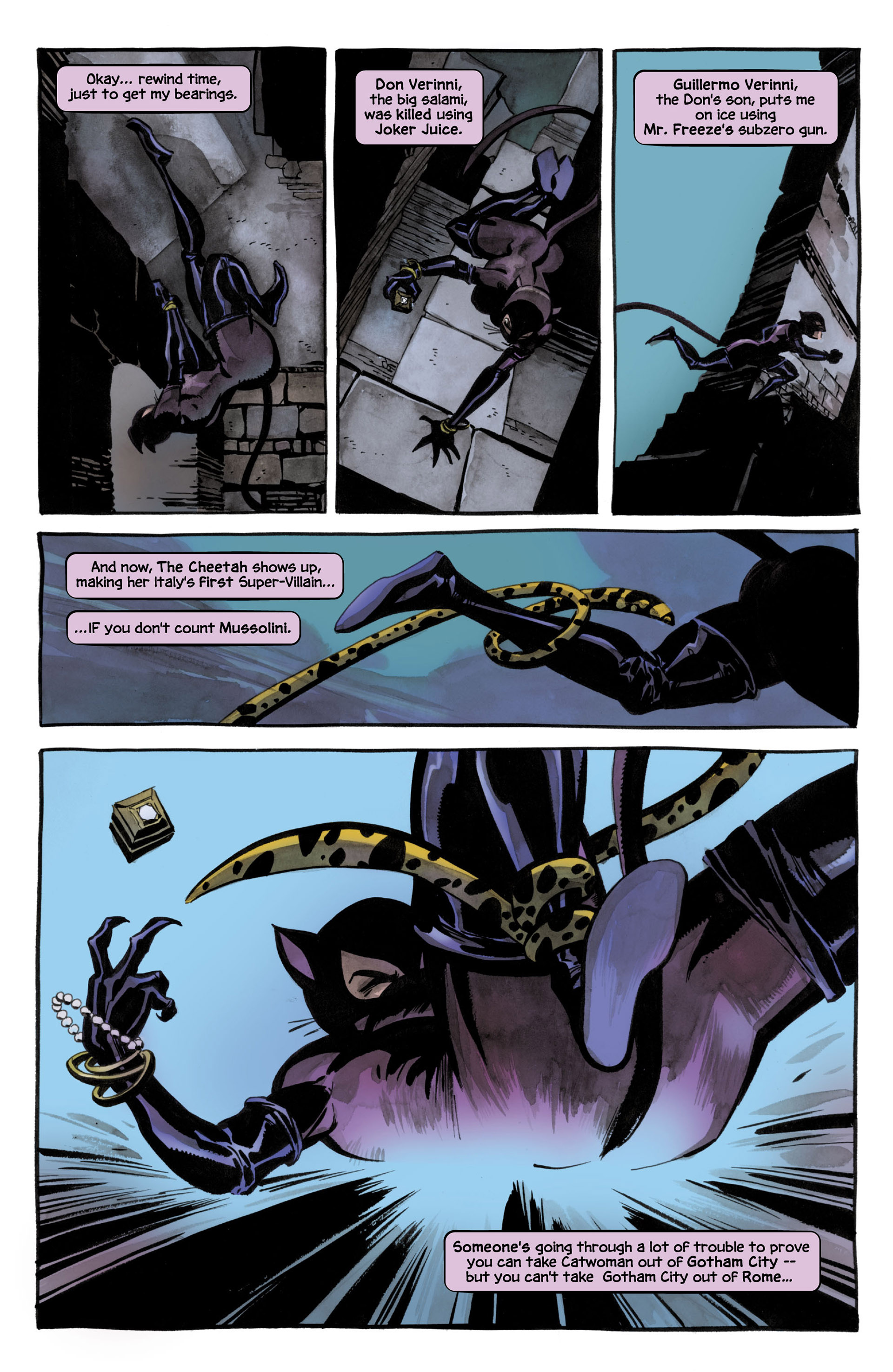 Read online Catwoman: When in Rome comic -  Issue #4 - 10