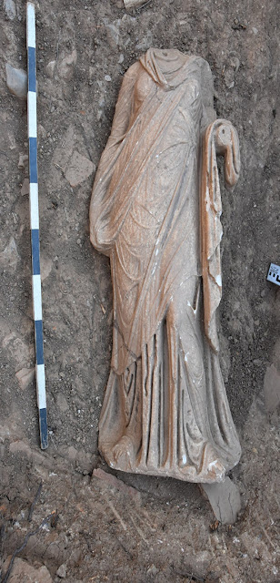 Sculptures found in ancient city of Pisidia Antiokheia
