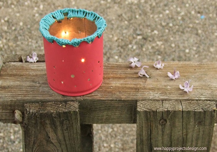 DIY Farolillos upcycling