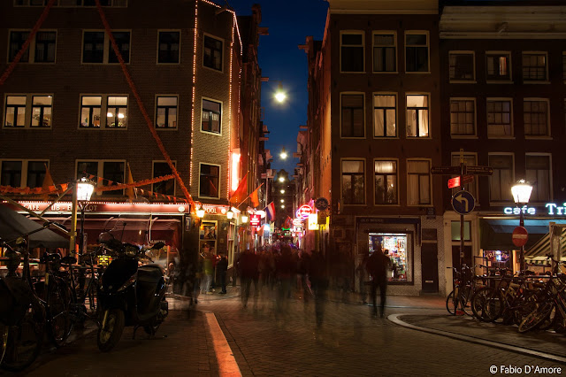 Quartiere a luci rosse-Red light district-Amsterdam