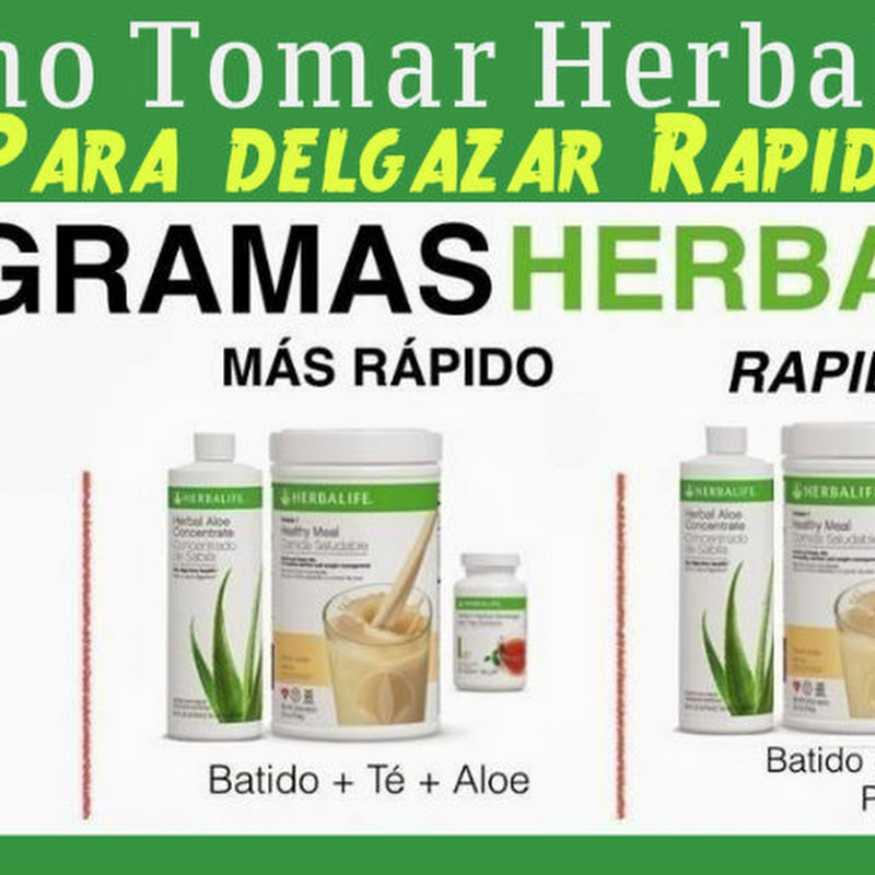 Como Tomar Herbalife Para Adelgazar Rápido Fuente de Ingresos
