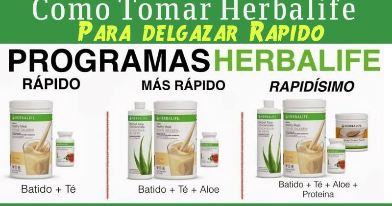 Batidos para adelgazar herbalife diet