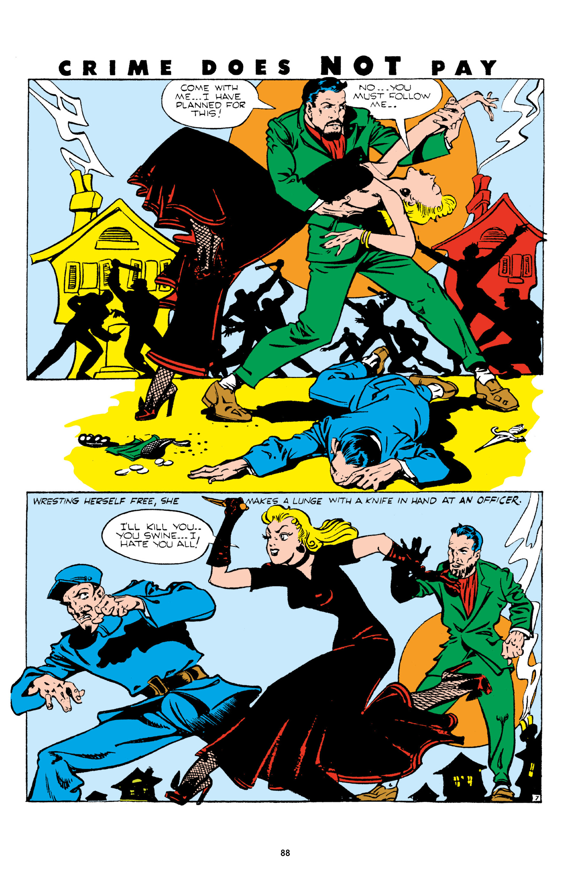Read online Crime Does Not Pay Archives comic -  Issue # TPB 5 (Part 1) - 88