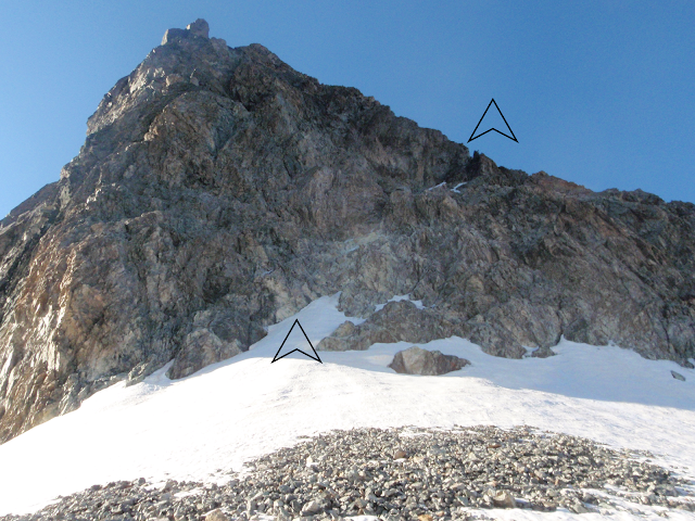 Alpinisme sans guide: voie normale du Fifre