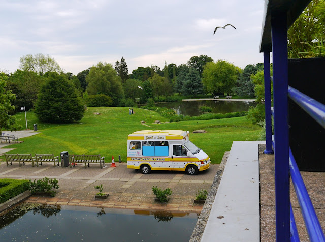 Ice Cream Van at Bath University