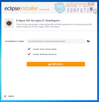 Tutorial Instal Eclipse di Windows
