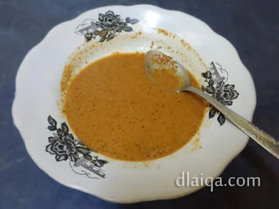 bumbu kacang telah siap