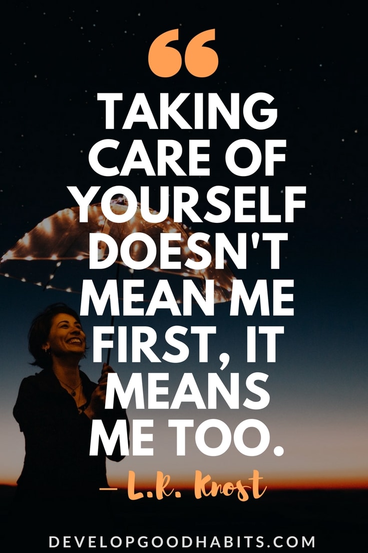 Take care of Yourself