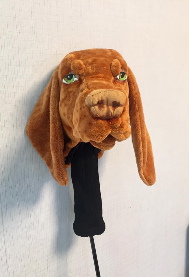 Custom Golf headcovers and puppets VISLA custom golf headcover