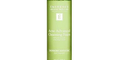 acne advanced cleansing foam