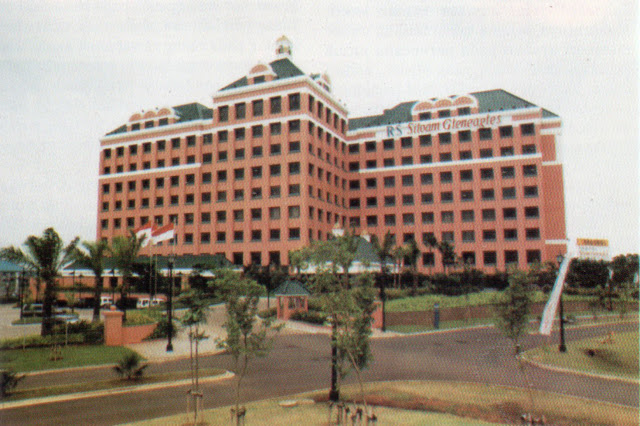 Hotel Siloam Gleneagles saat baru dibangun, 1996 hotel siloam gleneagles, 1996