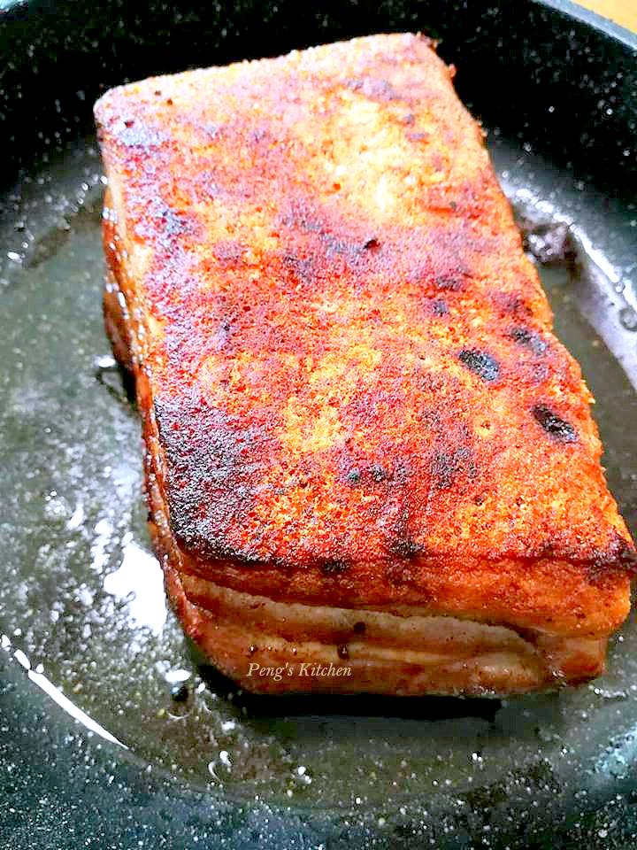 Peng's Kitchen Pan Fried "Roasted" Pork