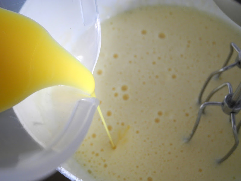 Team Futterneid: Himbeeren auf Eierlikör-Parfait