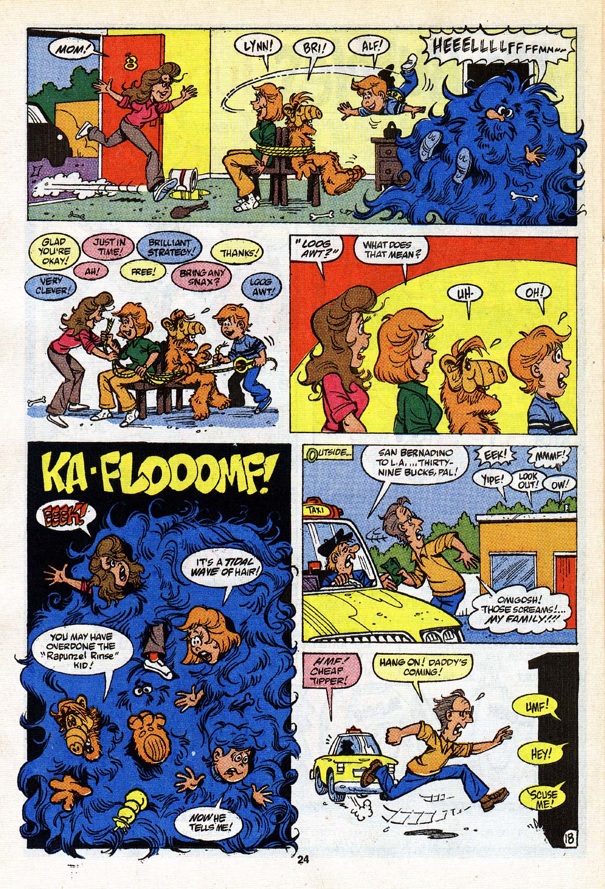 Read online ALF comic -  Issue #25 - 19