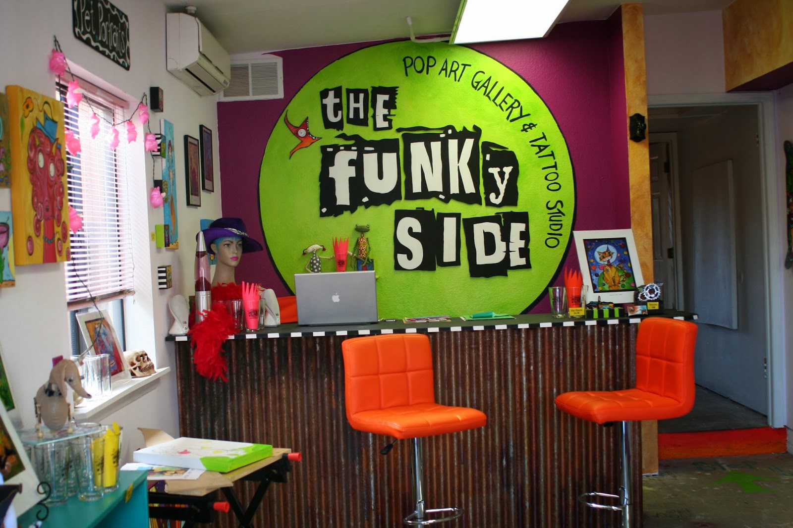 The Funky Side Studio Jerome, AZ The Funky Side Studio Retro Art By