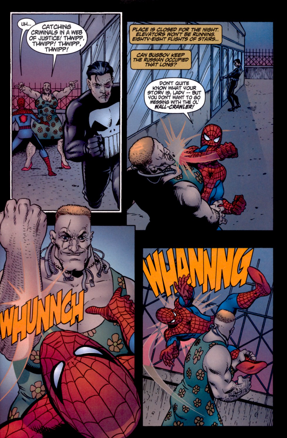 Read online The Punisher (2001) comic -  Issue #2 - Does Whatever a Spider Can - 6