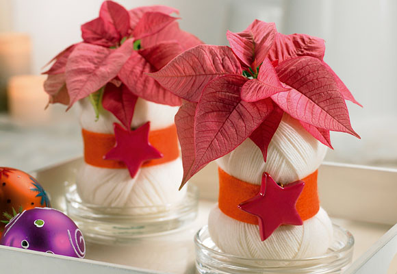 Marzua Centros navideños para decorar la mesa