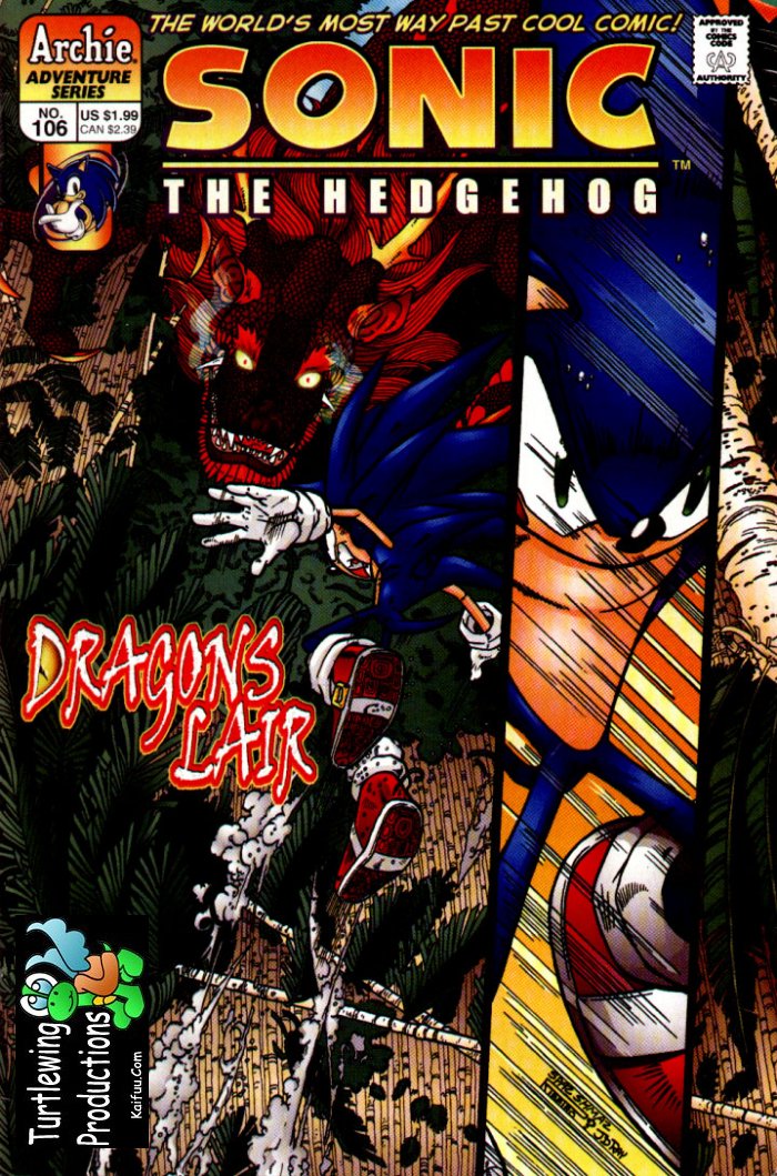 Read online Sonic The Hedgehog comic -  Issue #106 - 1