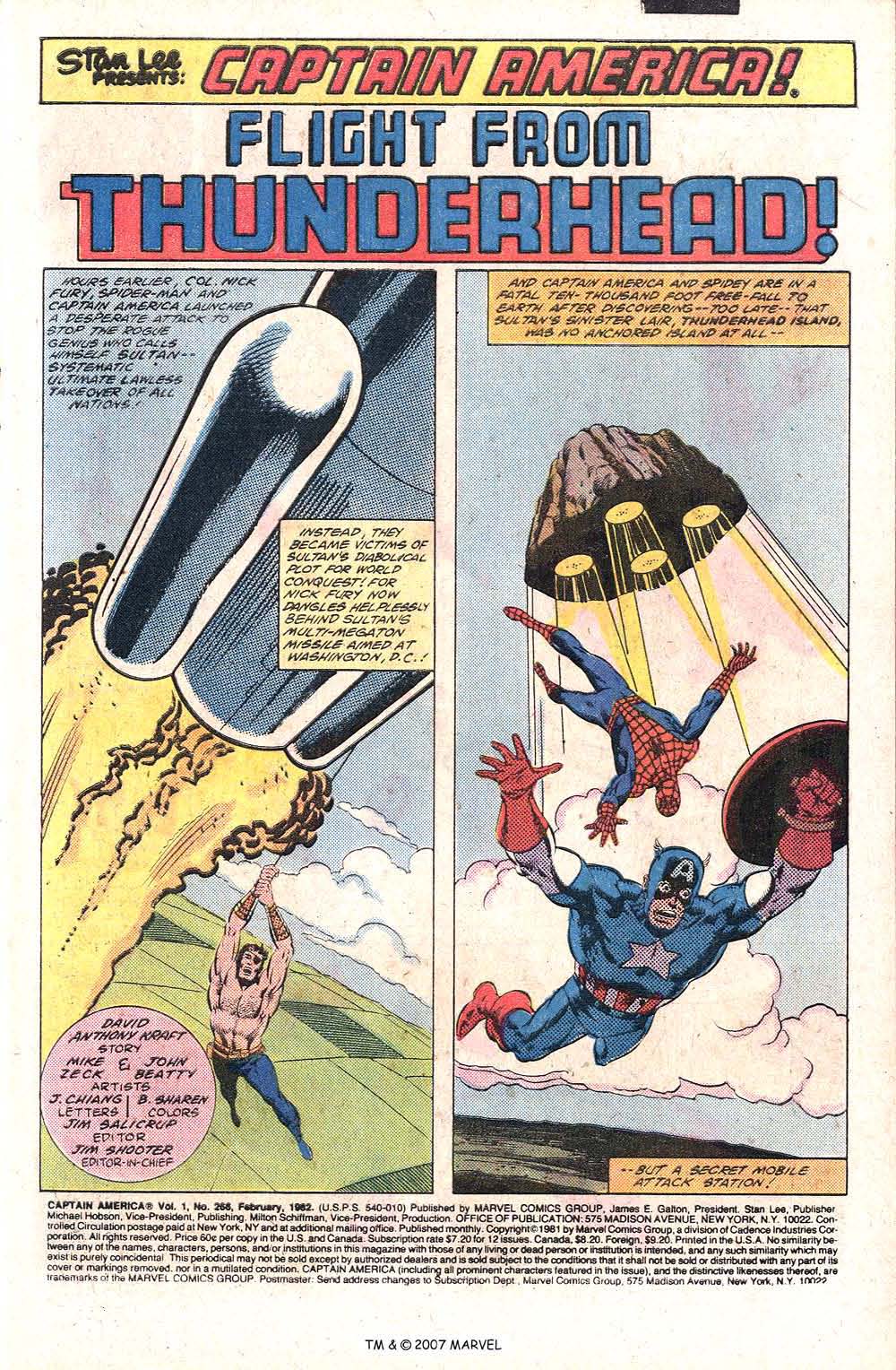Read online Captain America (1968) comic -  Issue #266 - 3