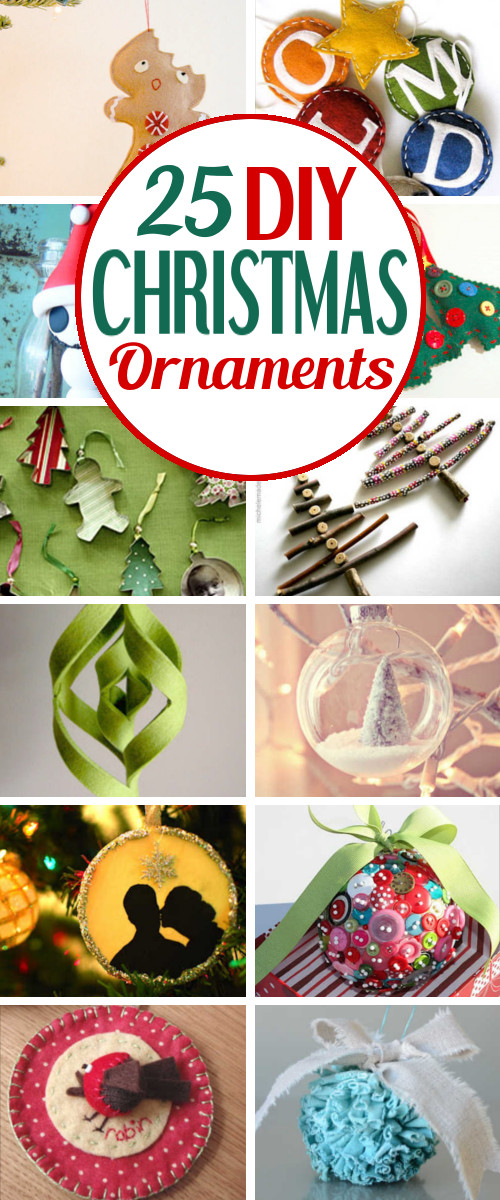 25 DIY Christmas Ornaments | DIY Home Sweet Home
