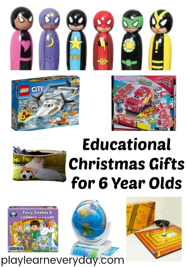 Educational Christmas Gift Ideas for a 6 Year Old Play and Learn