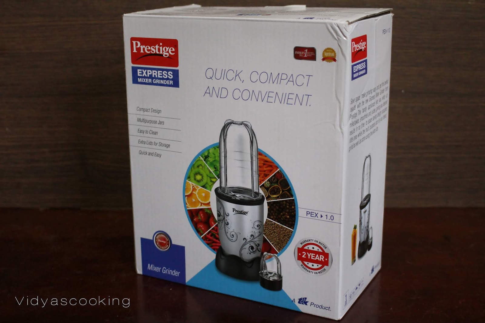 Unboxing Prestige Express Mixer Grinder