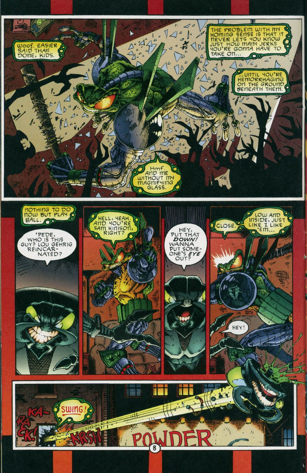 Read online Cyberfrog: Reservoir Frog comic -  Issue #1 - 9
