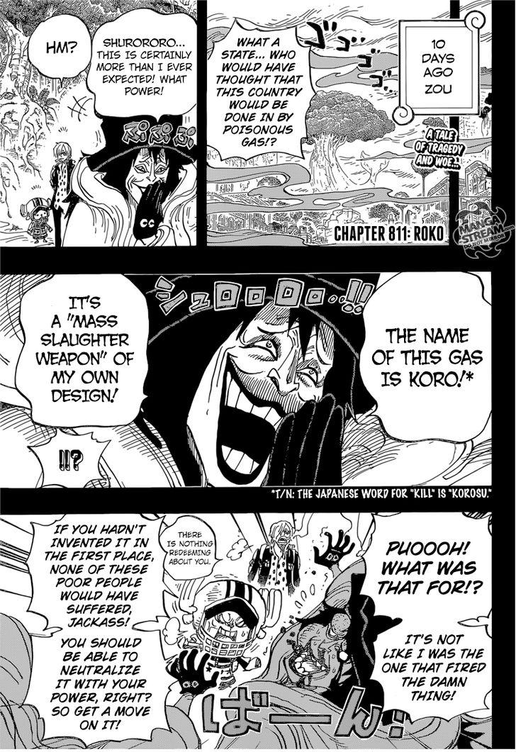 One Piece Ch.811: Roko