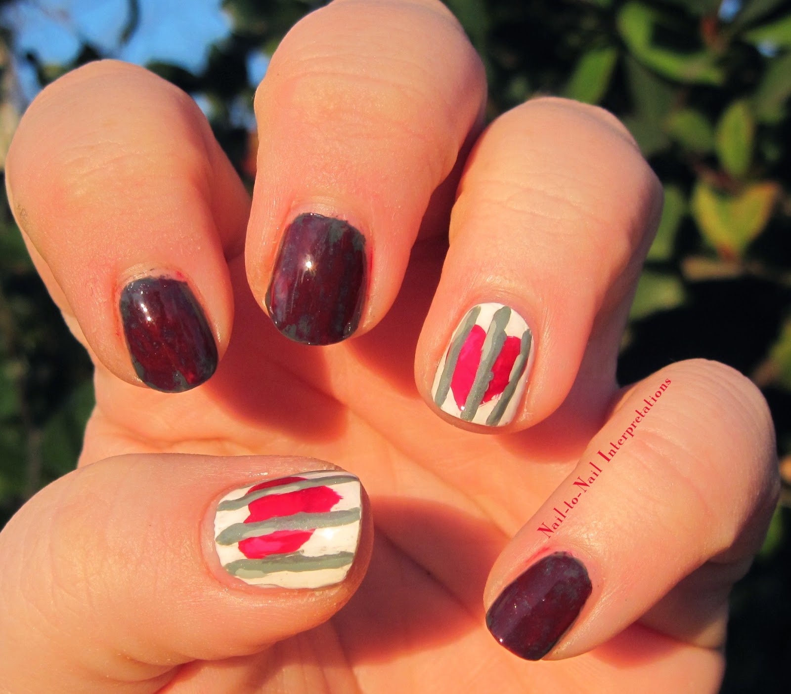 NailtoNail Interpretations Pop! Six! Squish! Uh uh, Cicero, Lipschitz!