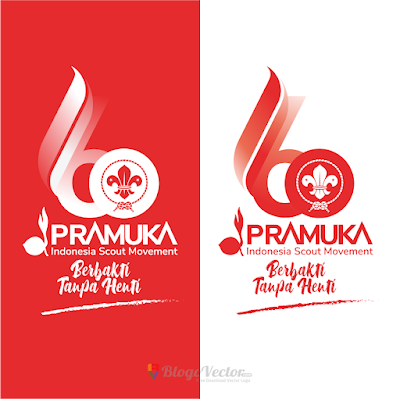 Hari Pramuka ke-60 (2021) Logo Vector