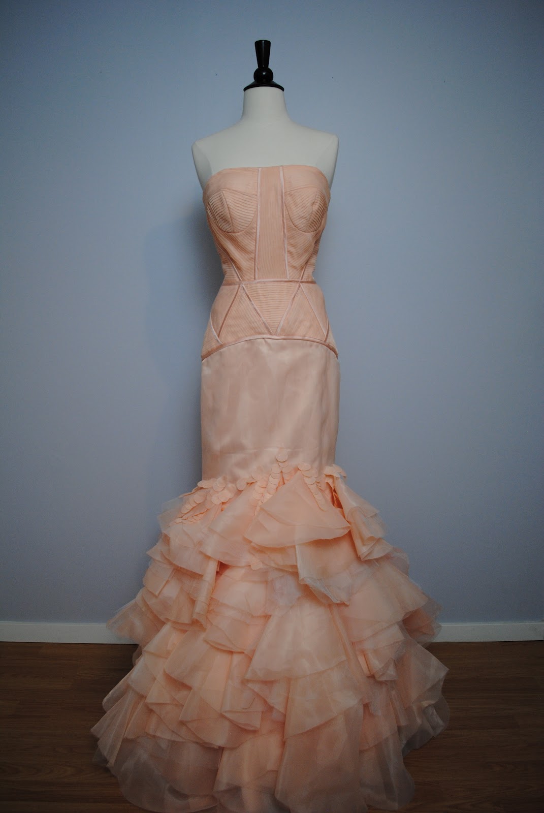 Wishahmon Blog Jessica Biel's Pink Wedding Gown