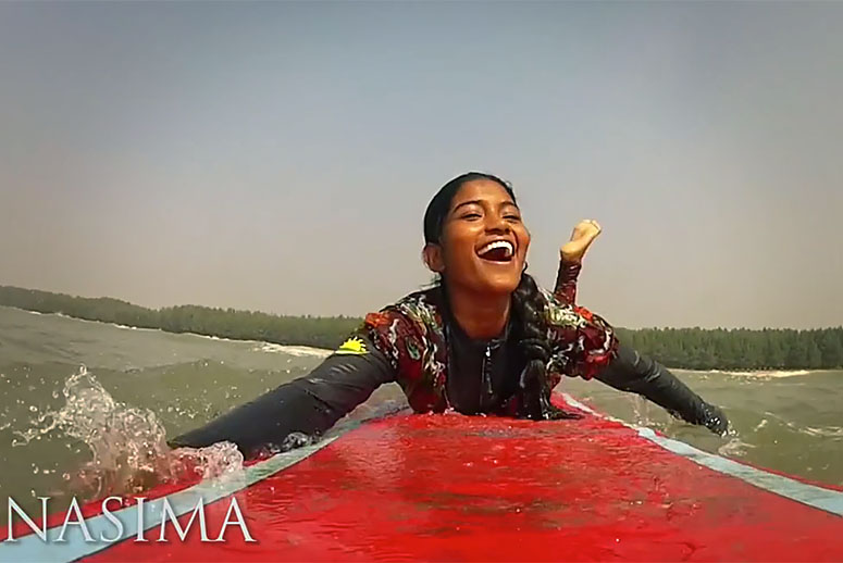 Bangladesh Unlocked Bangladesh Surfer Girl Nasima Akter