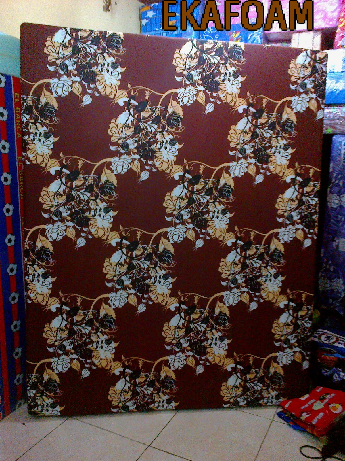 INOAC MOTIF BUNGA MANOHARA COKLAT 19/06/2014 | AGEN RESMI KASUR BUSA ...