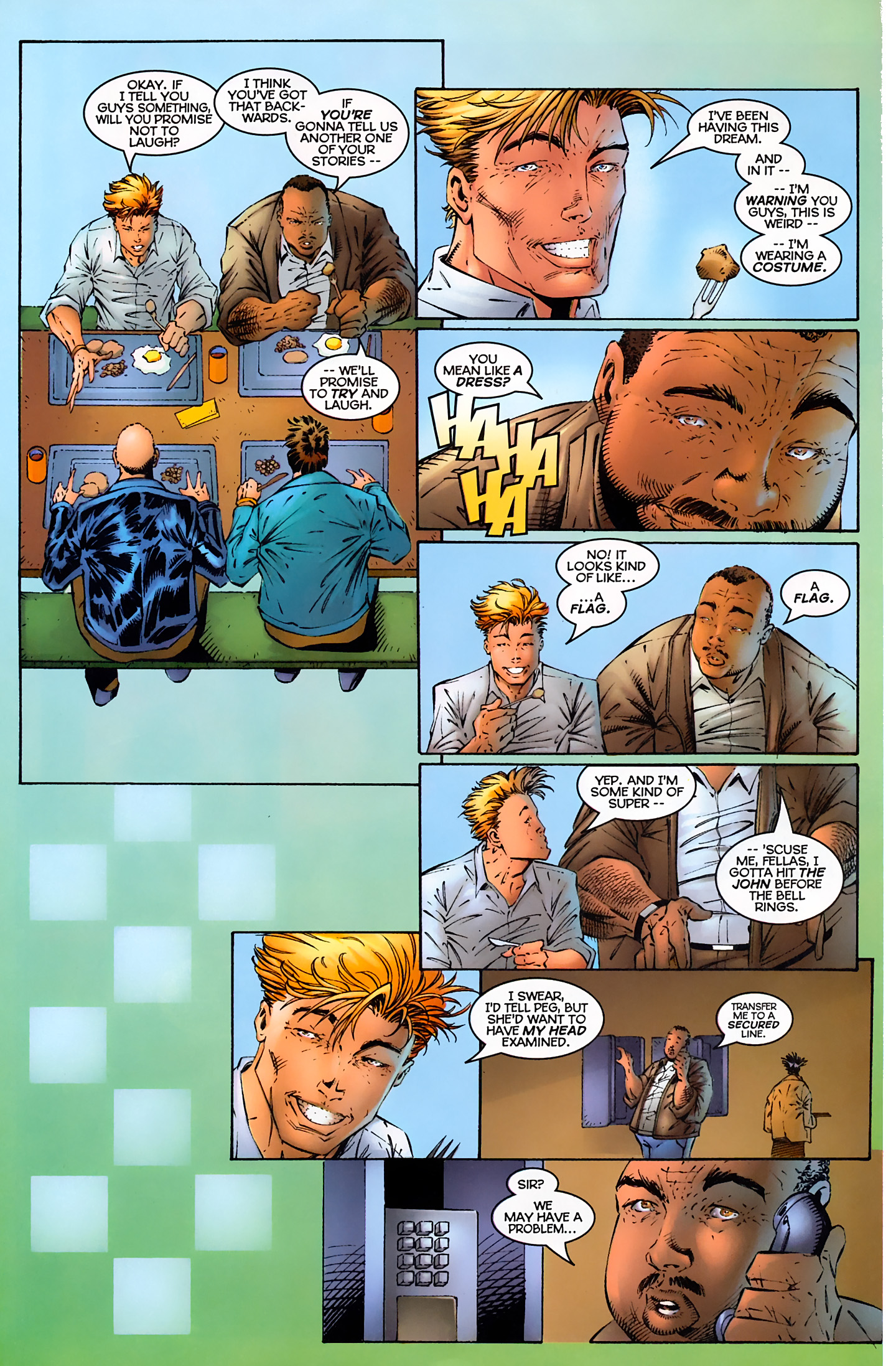 Read online Captain America (1996) comic -  Issue #1 - 12