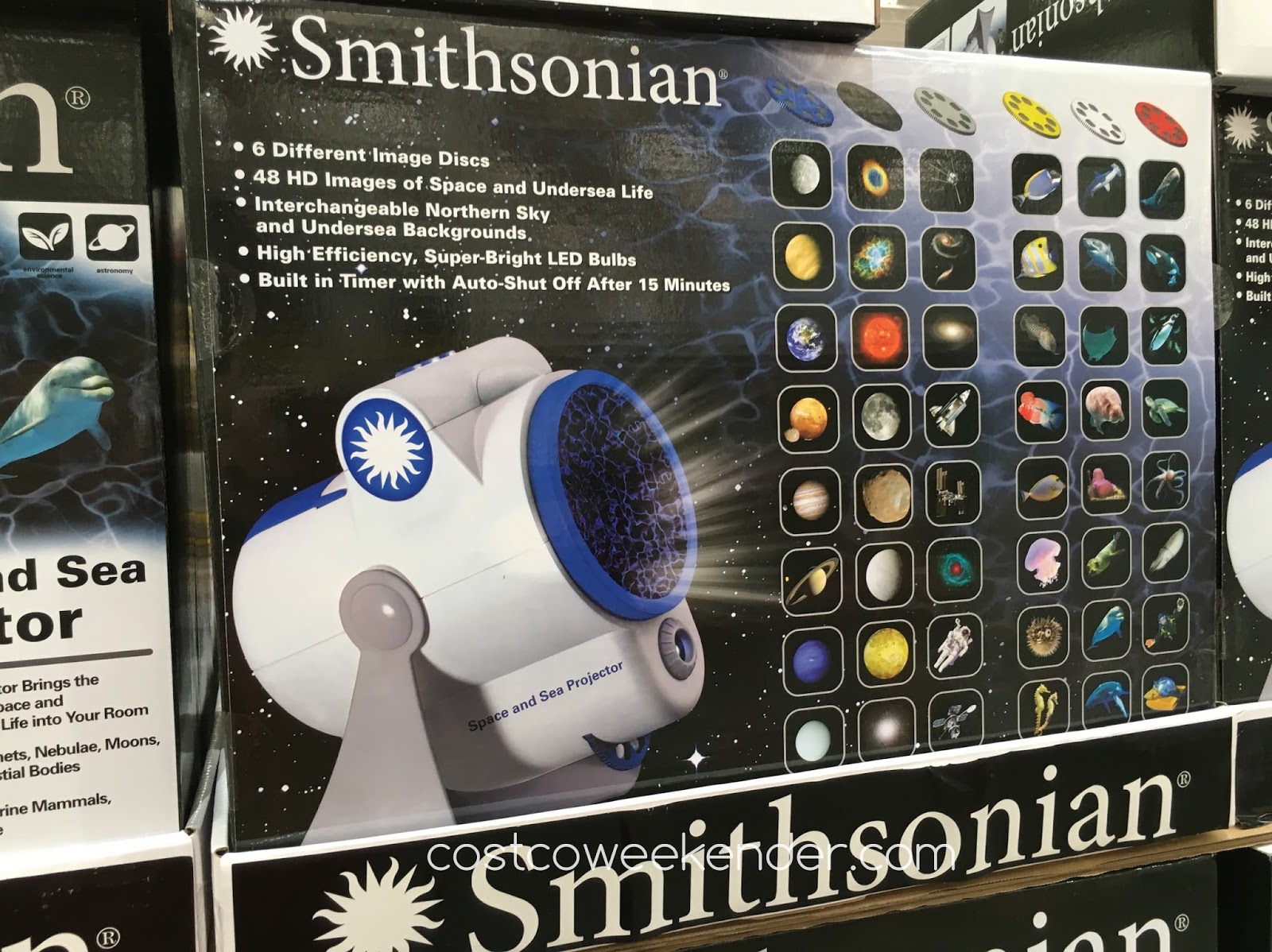 Smithsonian Space and Sea Projector Costco Weekender