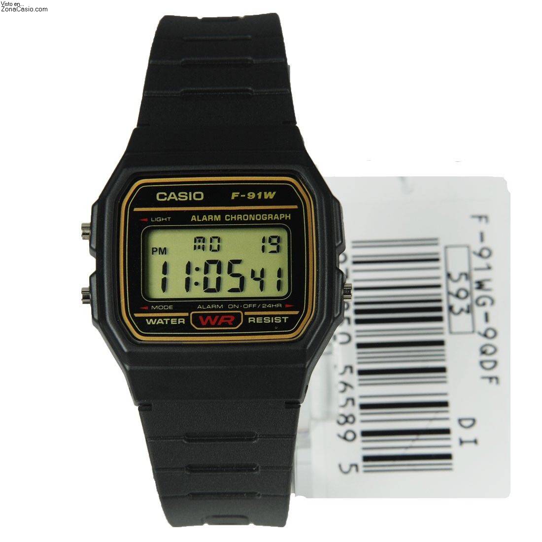 Casio f91w historia sale