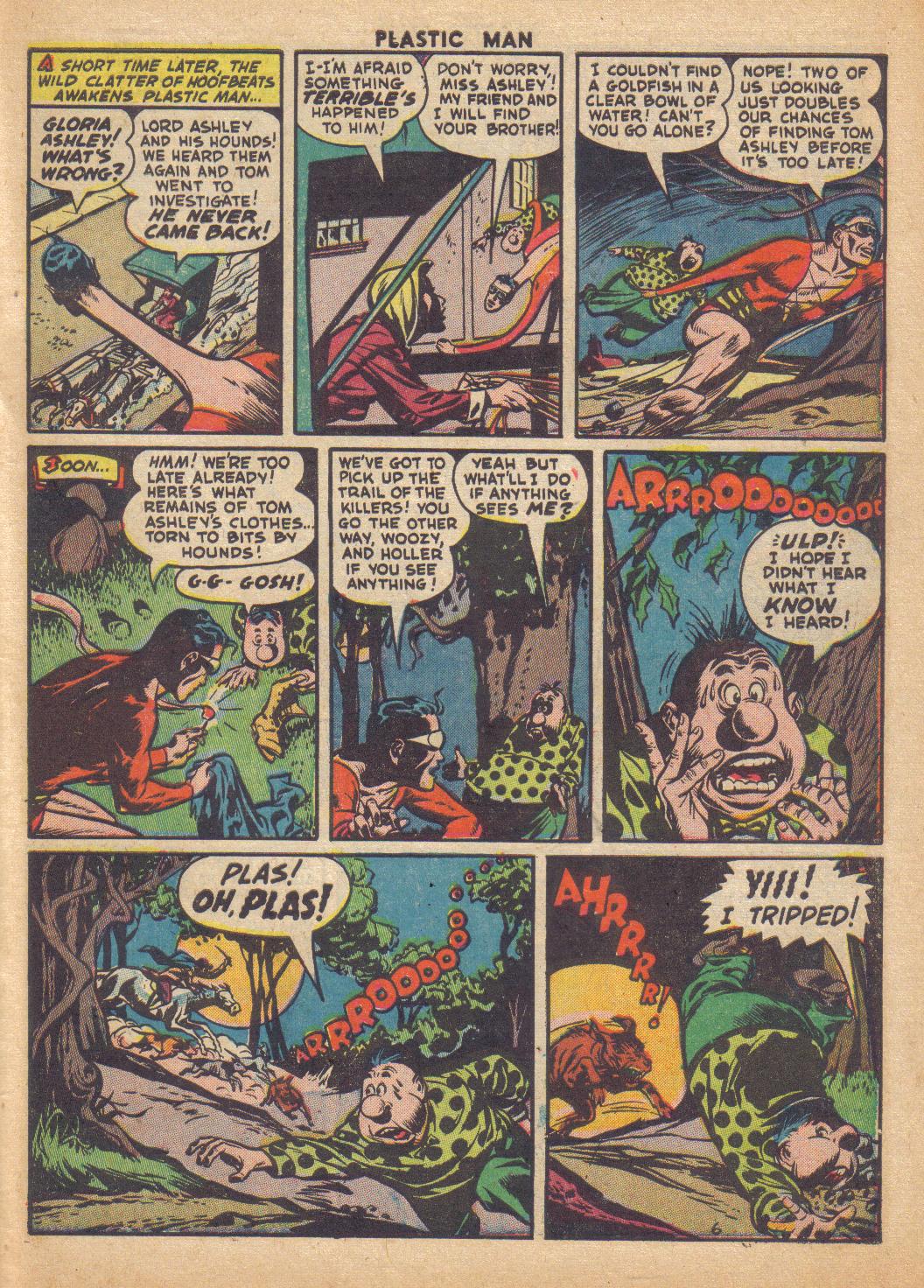 Read online Plastic Man (1943) comic -  Issue #39 - 31
