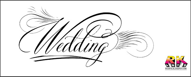 Wedding Calligraphy Typography