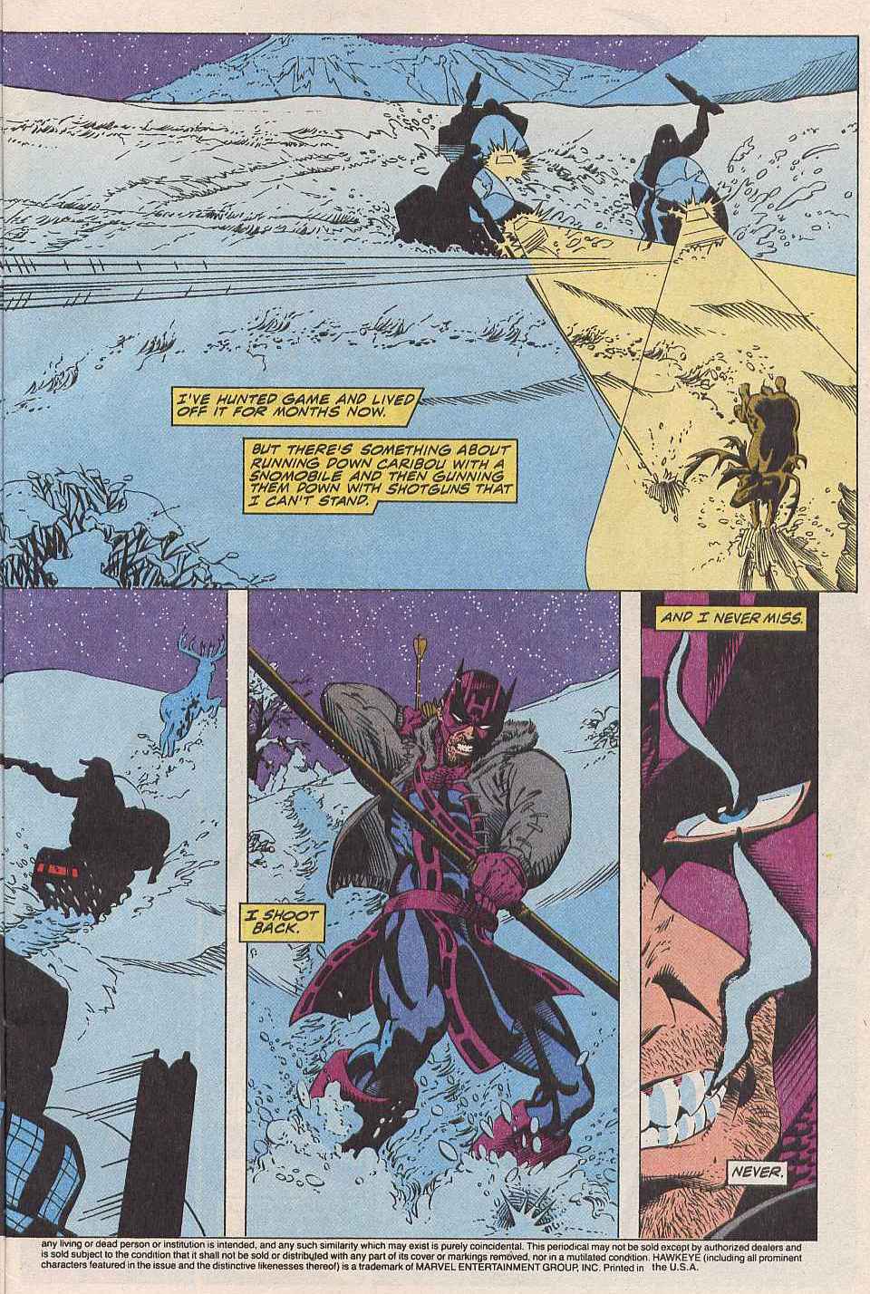 Hawkeye (1994) Issue #1 #1 - English 4