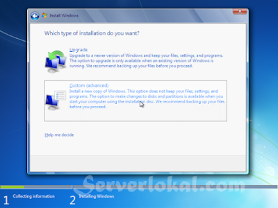 Cara menginstall ulang windows 7