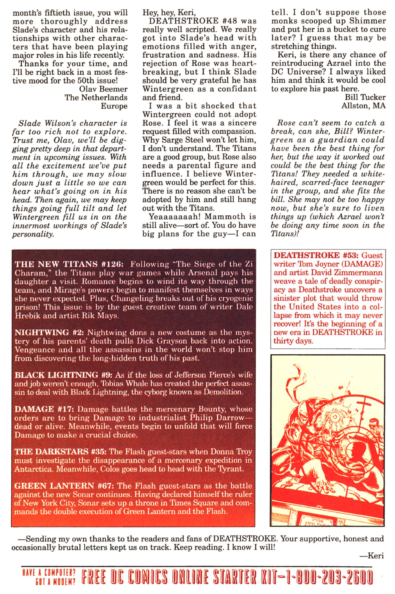 Read online Deathstroke (1991) comic -  Issue #52 - 25
