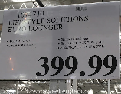 Deal for the Lifestyle Solutions Euro Lounger at Costco
