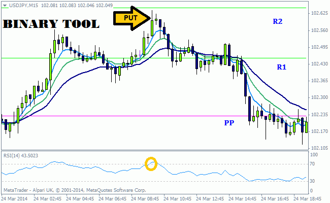 Binary options pivot points