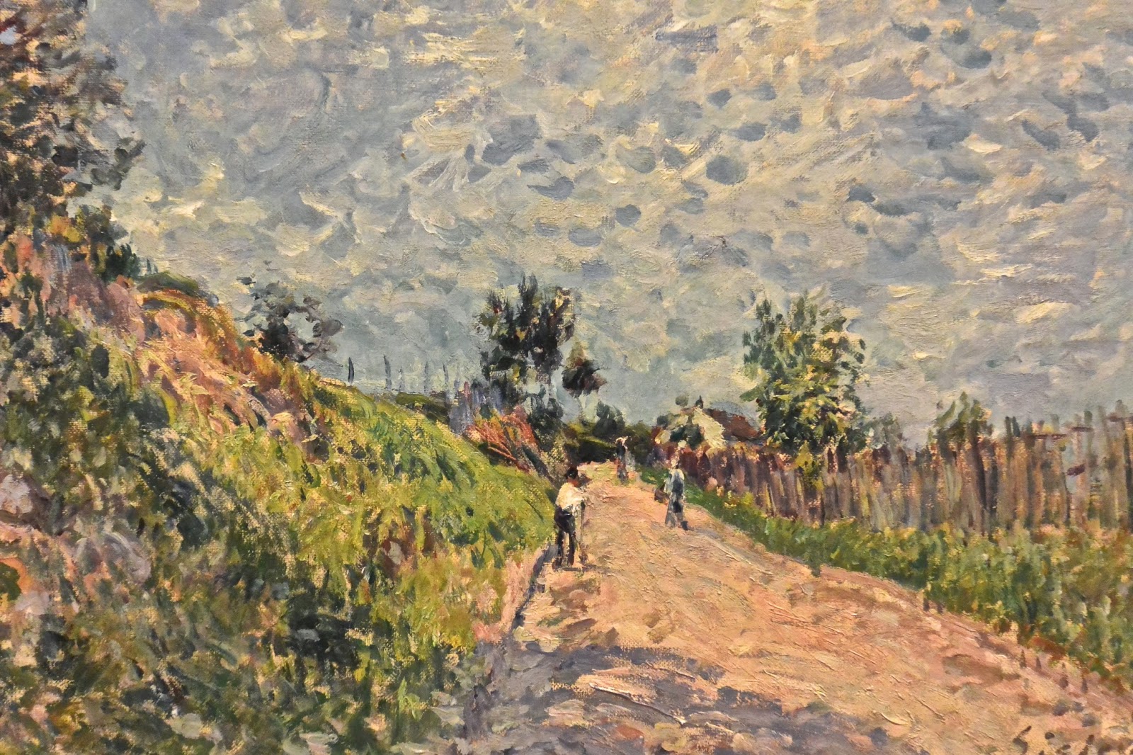 Alfred Sisley : Chemin montant Musée des Beaux-Arts de Lyon