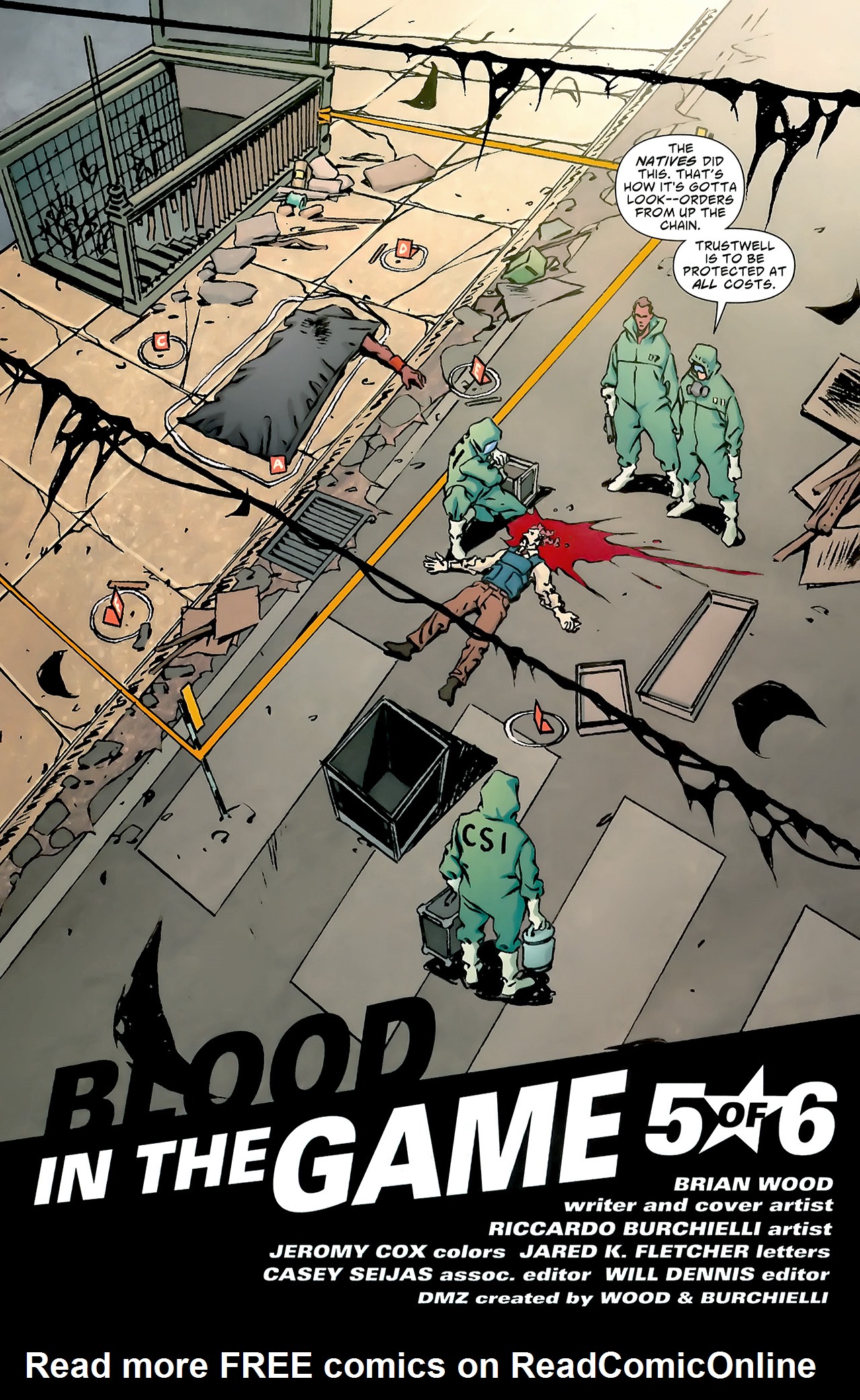 Read online DMZ (2006) comic -  Issue #33 - 6