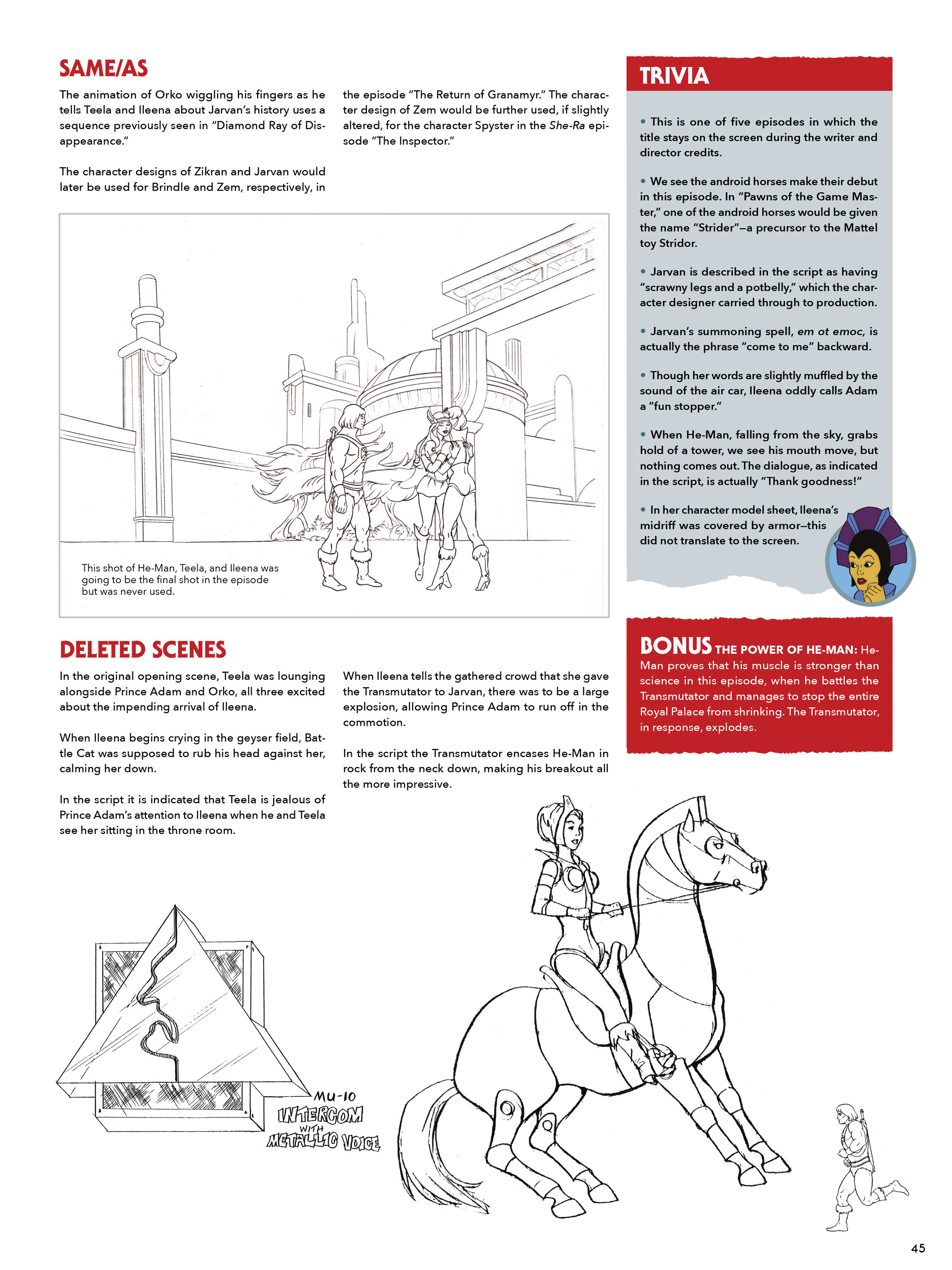 Read online He-Man and She-Ra: A Complete Guide to the Classic Animated Adventures comic -  Issue # TPB (Part 1) - 44