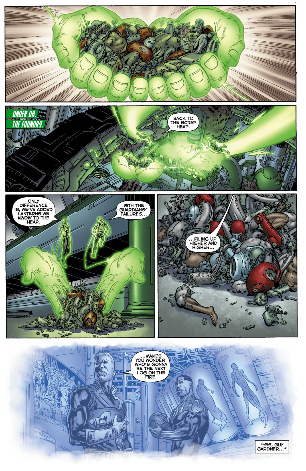 Read online Green Lantern Corps (2011) comic -  Issue #12 - 18
