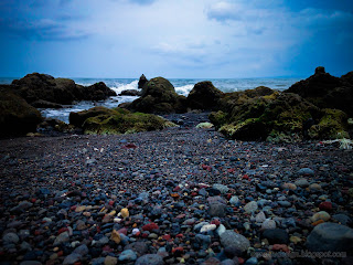 Natural Beach Of The Village With Coral Reefs By The Beach At Umeanyar, Buleleng, North Bali, Indonesia